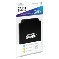 Ultimate Guard - Card Dividers (10) - Black