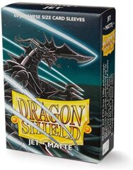 Dragon Shield - Matte Japanese Size Sleeves - Jet 60 ct