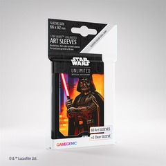 Gamegenic - Star Wars Unlimited Art Sleeves - Darth Vader 60ct