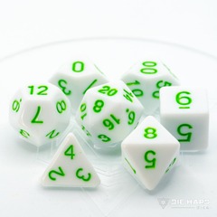 Die Hard - White With Pastel Green 7pc