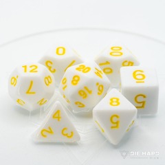 Die Hard - White With Pastel Yellow 7pc