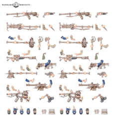 Necromunda - Cawdor Weapons and Upgrades kit