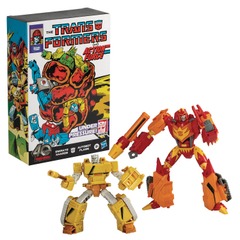 Transformers - 40th Anniversary Comic - Xaaron & Flame 2pk