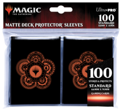 Ultra Pro - Sleeves Matte 100ct - MTG Mana 7 Color Wheel