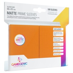 Gamegenic - Sleeves Matte Prime - Orange 100 ct