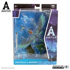 Disney's Avatar Wave 1 - Jake Sully & Banshee Deluxe Fig (McFarlane Toys)