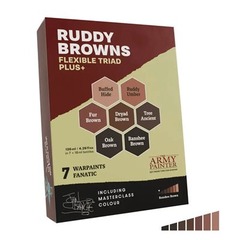 Army Painter - Warpaints Flexible Triad Plus+ - John Blanche - Ruddy Browns