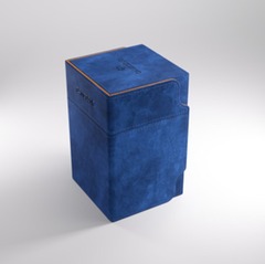 Gamegenic - Watchtower Deck Holder XL 100+ - Blue/Orange (Exclusive Edition)