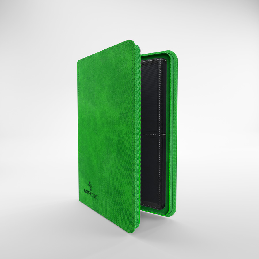 Gamegenic - Zip-Up Album - 8 Pocket - Green