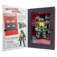 BST AXN x IDW - TMNT - Best of Raphael Action Figure & Comic Book