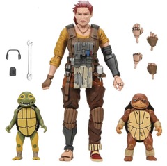 Teenage Mutant Ninja Turtles - IDW The Last Ronin - Grammy April W/ Baby Yi & Moja 7in Action Figure
