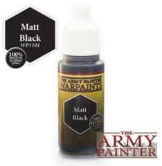 Warpaints: Matt Black (100% match) 18ml