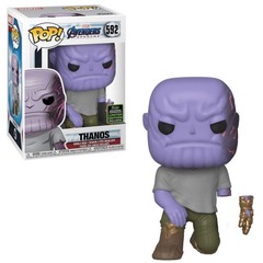 Pop! Avengers Endgame - Thanos (#592) 2020 Spring Convention Limited Edition Exclusive (used, see description)