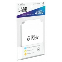 Ultimate Guard - Card Dividers (10) - White