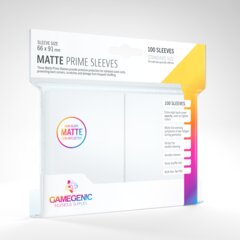 Gamegenic - Sleeves Matte Prime - White 100 ct