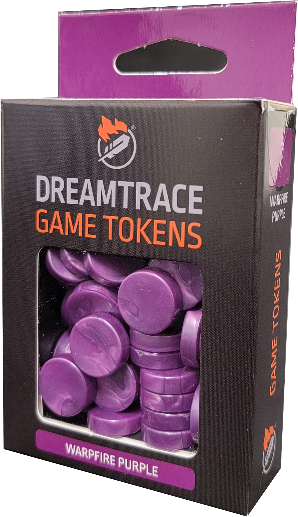 Dreamtrace Gaming Tokens: Warpfire Purple