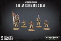 Astra Militarum - Cadian Command Squad