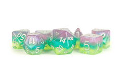 Fanroll - Resin 7pc - Layered Stardust Radiance 16mm Dice