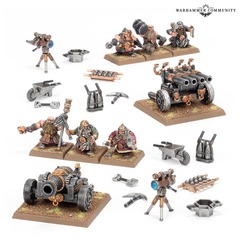 Warhammer The Old World - Dwarfen Mountain Holds - Dwarf Cannon & Organ Gun