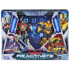 Transformers Reactivate - Bumblebee & Starscream Action Figure 2pk