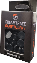 Dreamtrace Gaming Tokens: Dragonglass Black