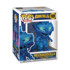 Pop! Movies - Godzilla - Retro Futurism Art Mechagodzilla Premium Vinyl Figure (Funko #1889)