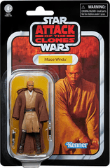 Star Wars The Vintage Collection - Attack of the Clones - Mace Windu 3.75in Action Figure