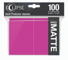 Ultra Pro - Sleeves - Pro Matte Eclipse - Hot Pink 100 ct