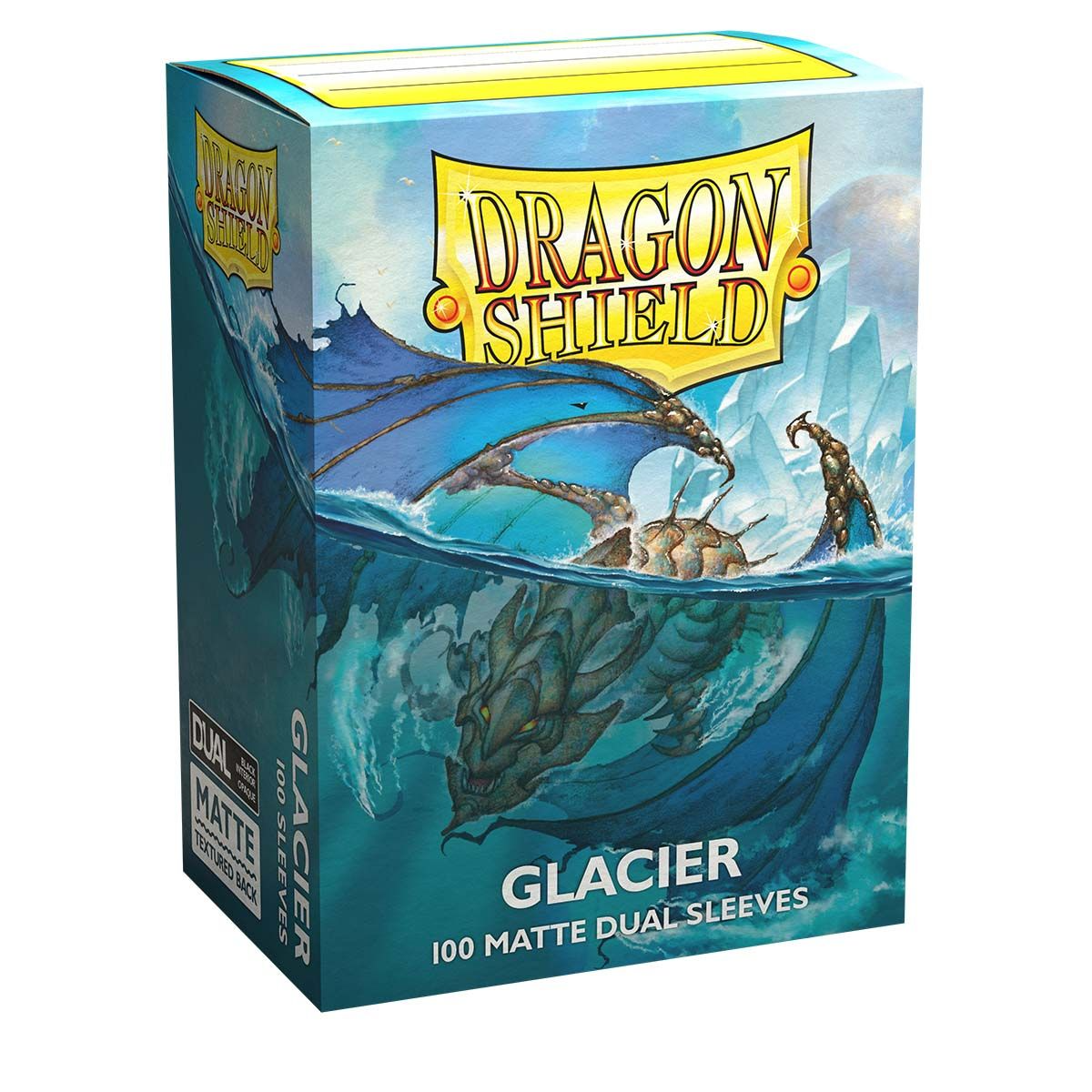 Dragon Shield - Dual Matte Sleeves - Glacier Miniom 100ct