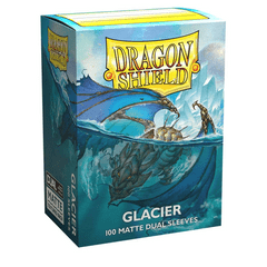 Dragon Shield - Dual Matte Sleeves - Glacier Miniom 100ct