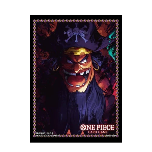 Carddass Sleeves - One Piece - Marshal D. Teach 70ct