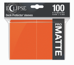 Ultra Pro - Sleeves - Pro Matte Eclipse - Pumpkin Orange 100 ct