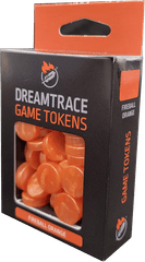 Dreamtrace Gaming Tokens: Fireball Orange