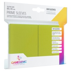 Gamegenic - Sleeves Prime - Lime 100 ct