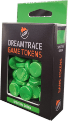 Dreamtrace Gaming Tokens: Spectral Green