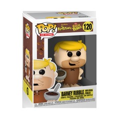Pop! Flintstones Cocoa Pebbles - Barney Rubble With Cocoa Pebbles (#120) (used, see description)
