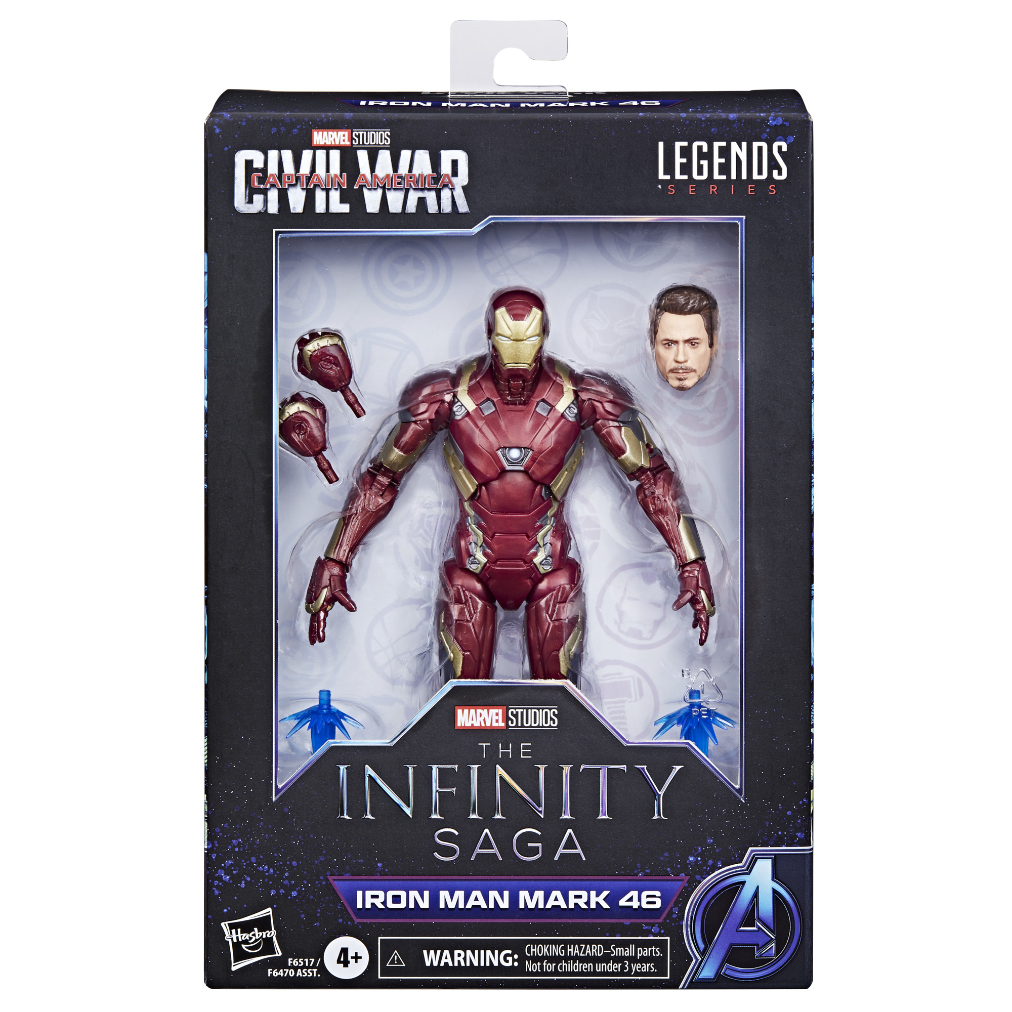 Marvel Legends Avengers Infinity Saga Civil War Iron Man Mk46 6in Action Figure ETA 2025 Q1 Toys and Statues Hasbro Marvel The Comic Hunter