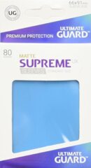 Ultimate Guard - Supreme UX Sleeves (80) - Light Blue Matte