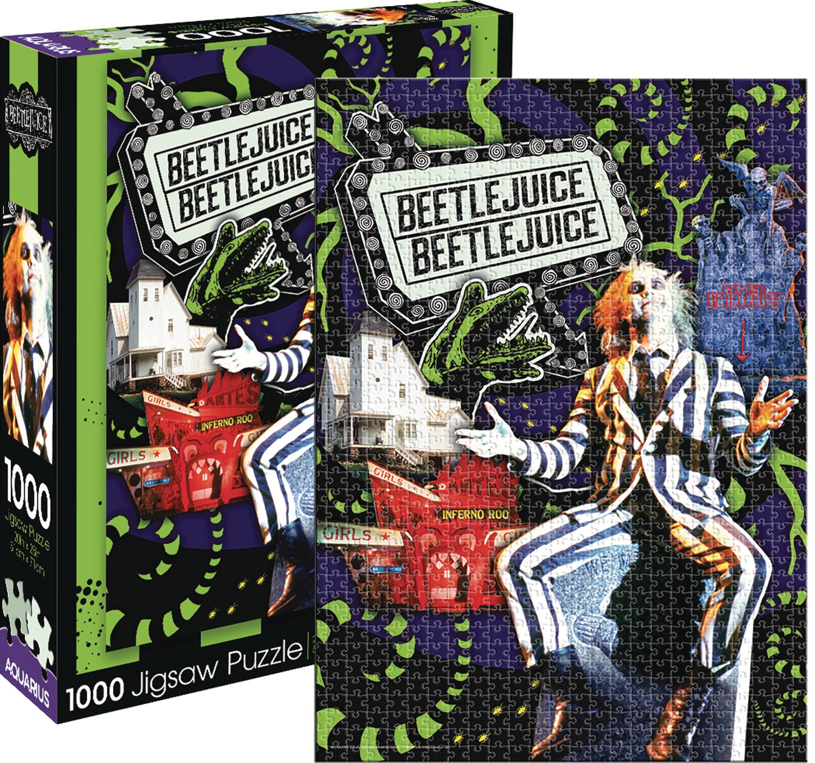 Beetlejuice Collage 1000pc Puzzle