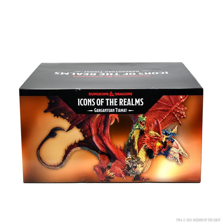 D&D Icons of the Realms - Premium Mini - Gargantuan Tiamat