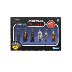 Star Wars Retro Series - Acolyte Retro Collection 3.75in 6pc Action Figure Set