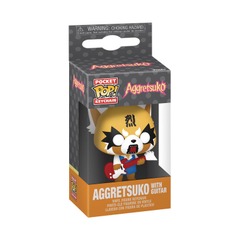 Pocket Pop! - Aggretsuko With Guitar Keychain