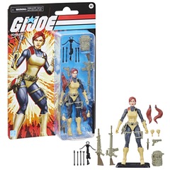 Gi Joe Classified - Retro Scarlett 6in Action Figure