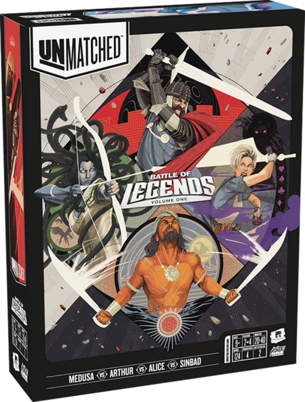 Unmatched - Battle of Legends - Volume 1