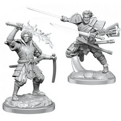 MTG Unpainted Magic Miniatures - Raiyuu & Isshin