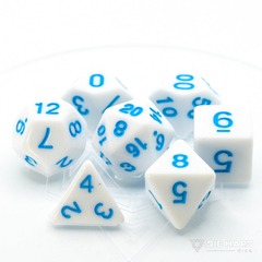 Die Hard - White With Pastel Blue 7pc