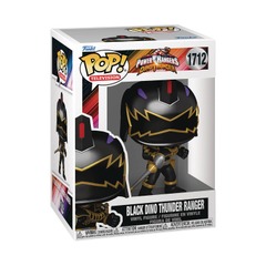Pop! Television - Power Rangers Dino Thunder - Black Dino Thunder Ranger Vinyl Figure (Funko #1712)