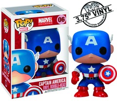 Pop! Marvel Universe - Captain America (#06) (used, see description)