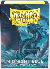 Dragon Shield - Matte Sleeves - Midnight Blue 100ct