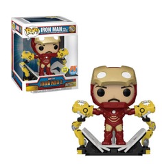 Pop! Iron Man 2 - Iron Man With Gantry (#905) PX Previews Exclusive Glows In The Dark 6